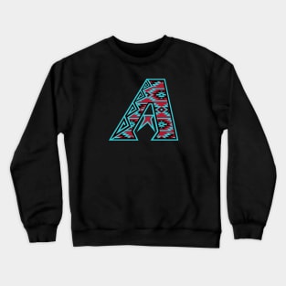 Native Print Dbacks A 1 Crewneck Sweatshirt